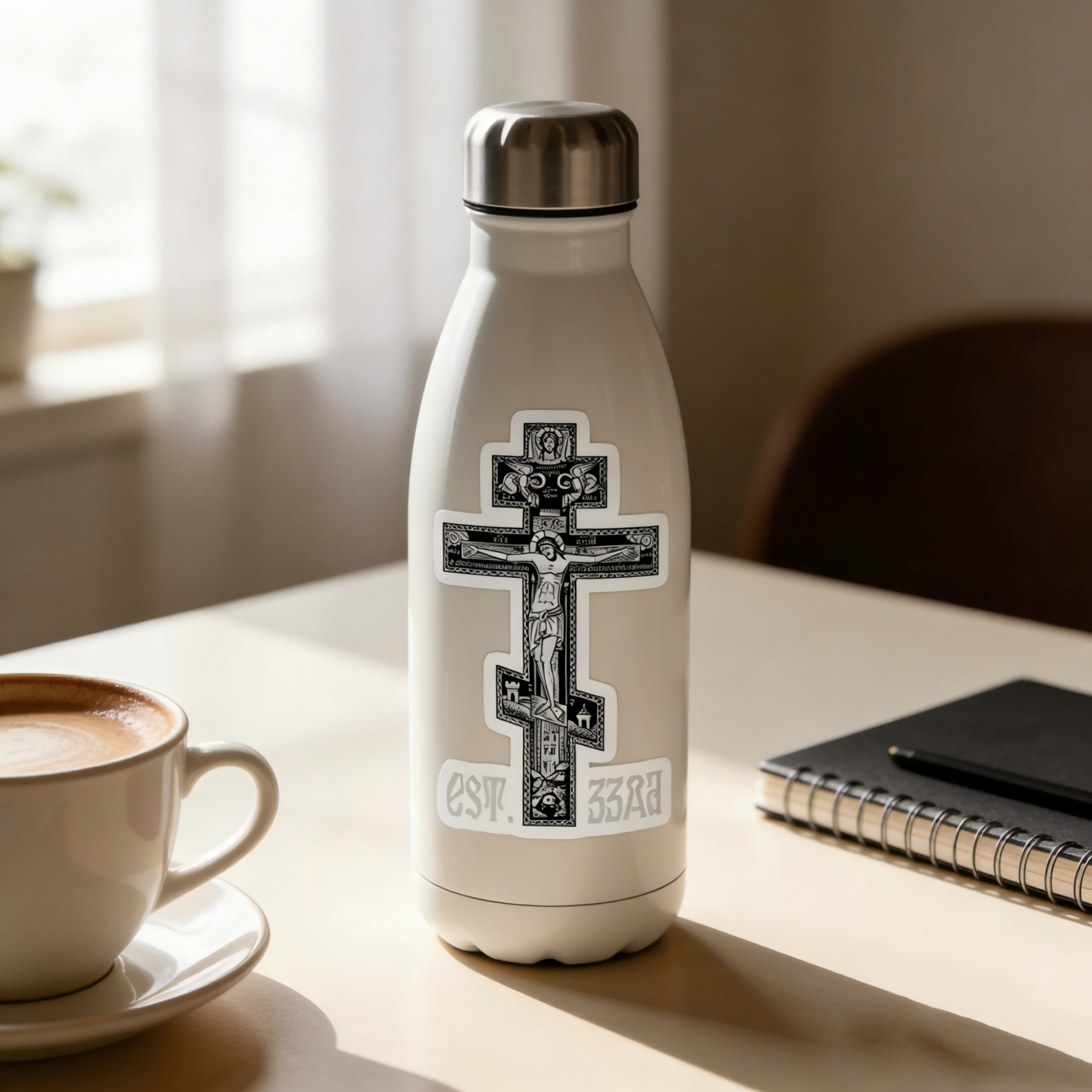 Orthodoxy Est. 33 AD Sticker