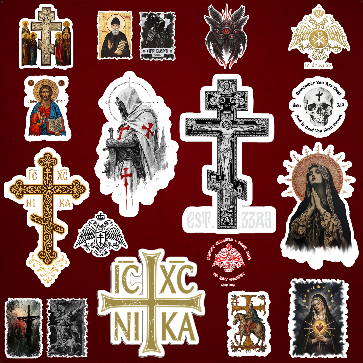 20 Random Stickers