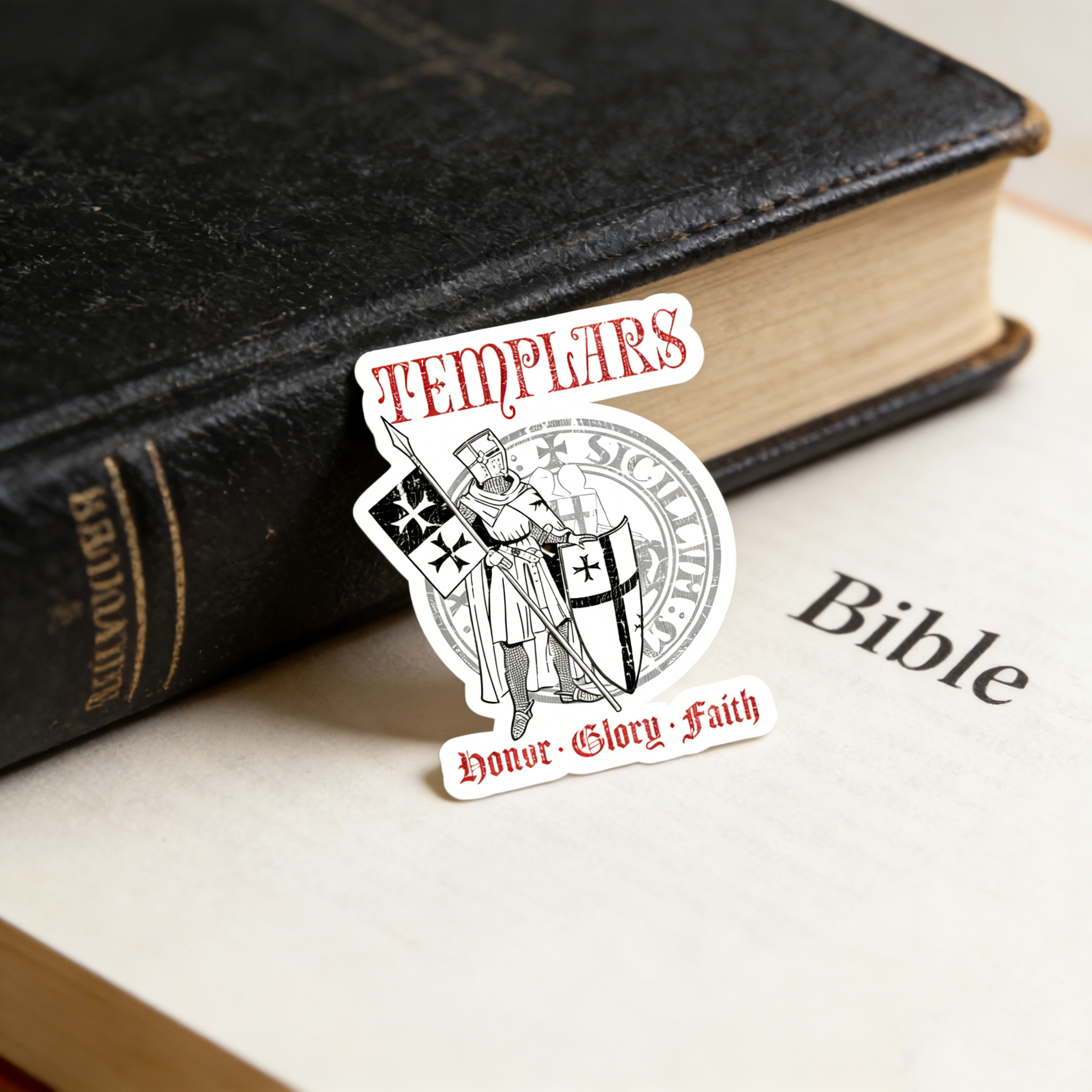 Templar Knight Sticker