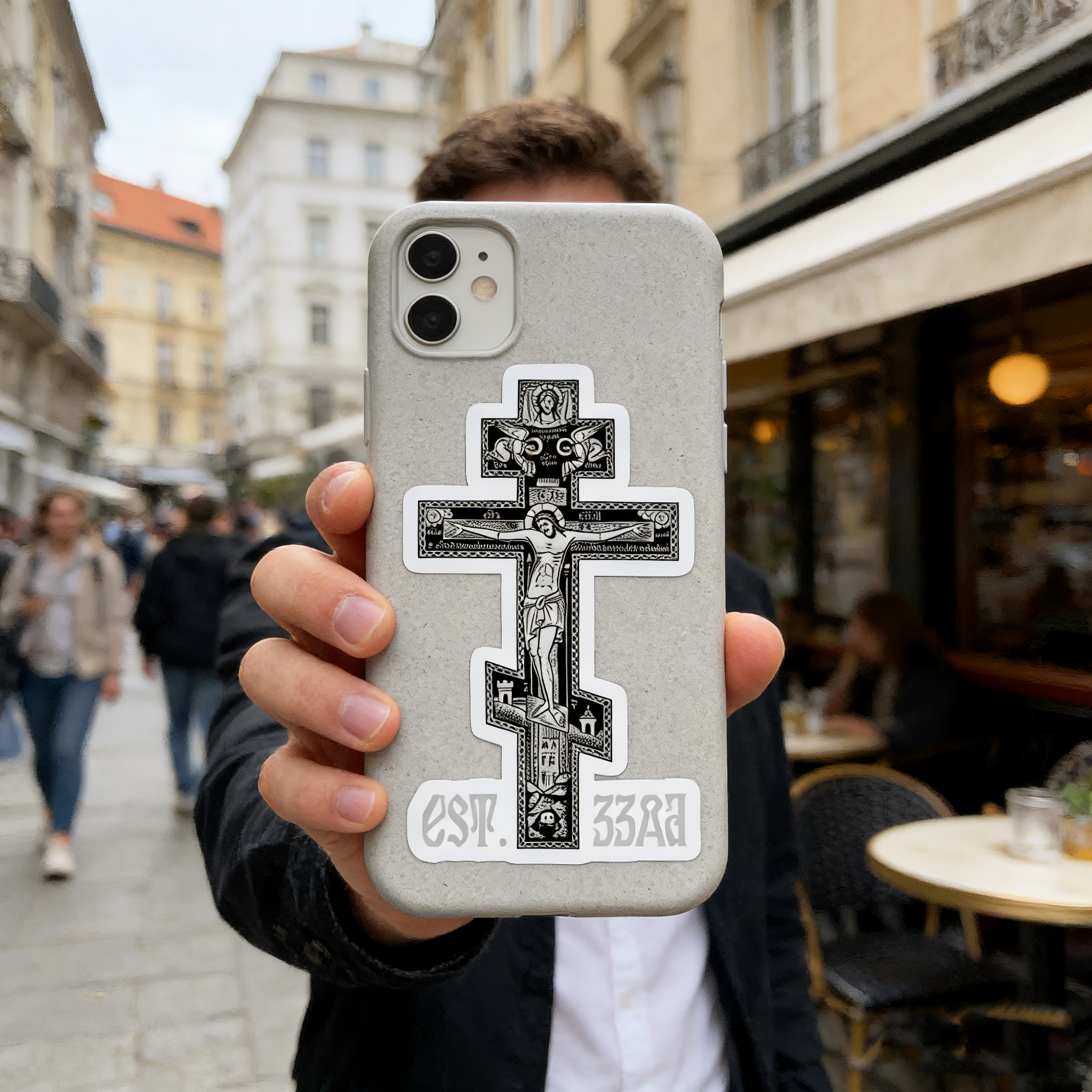 Orthodoxy Est. 33 AD Sticker