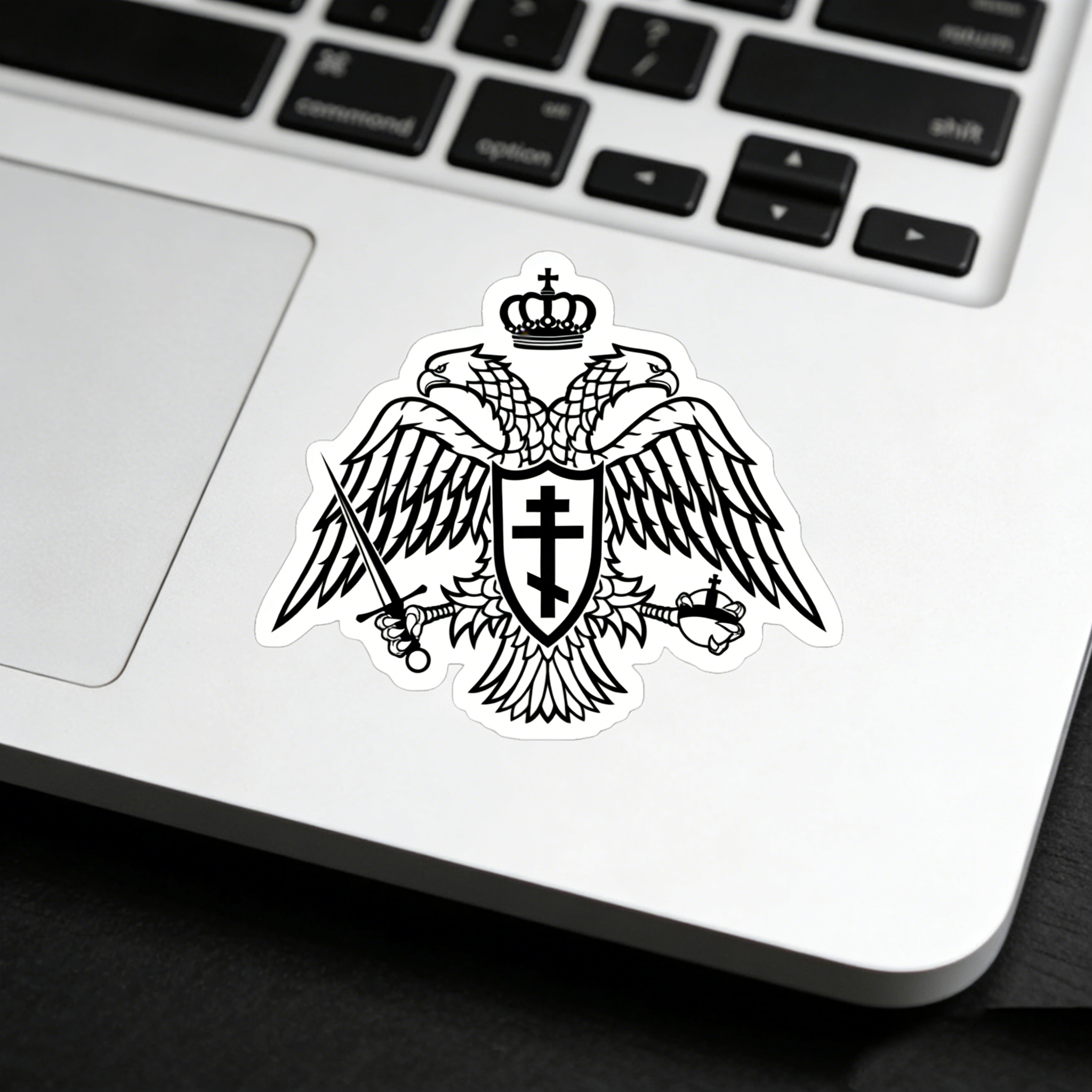 Orthodox Christian Double-headed Byzantine Eagle Journal Sticker