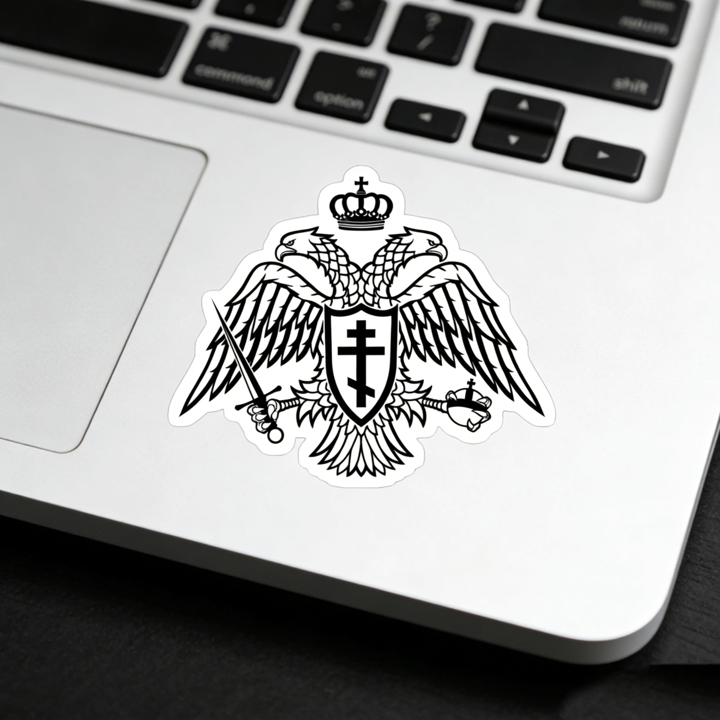 Orthodox Christian Double-headed Byzantine Eagle Journal Sticker
