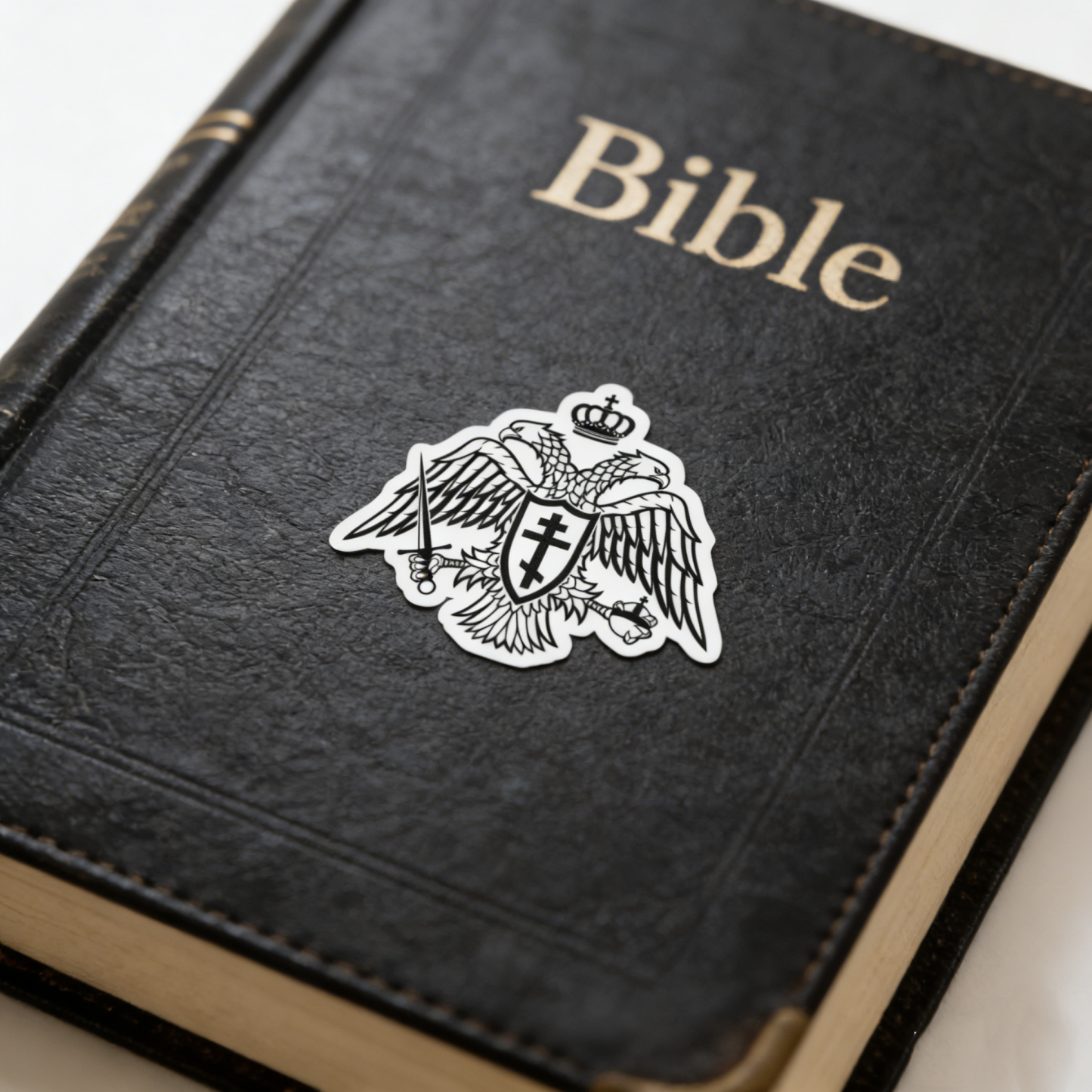 Orthodox Christian Double-headed Byzantine Eagle Journal Sticker