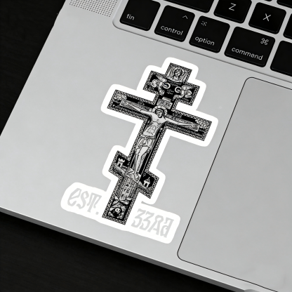Orthodoxy Est. 33 AD Sticker