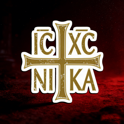 IC XC NI KA Sticker