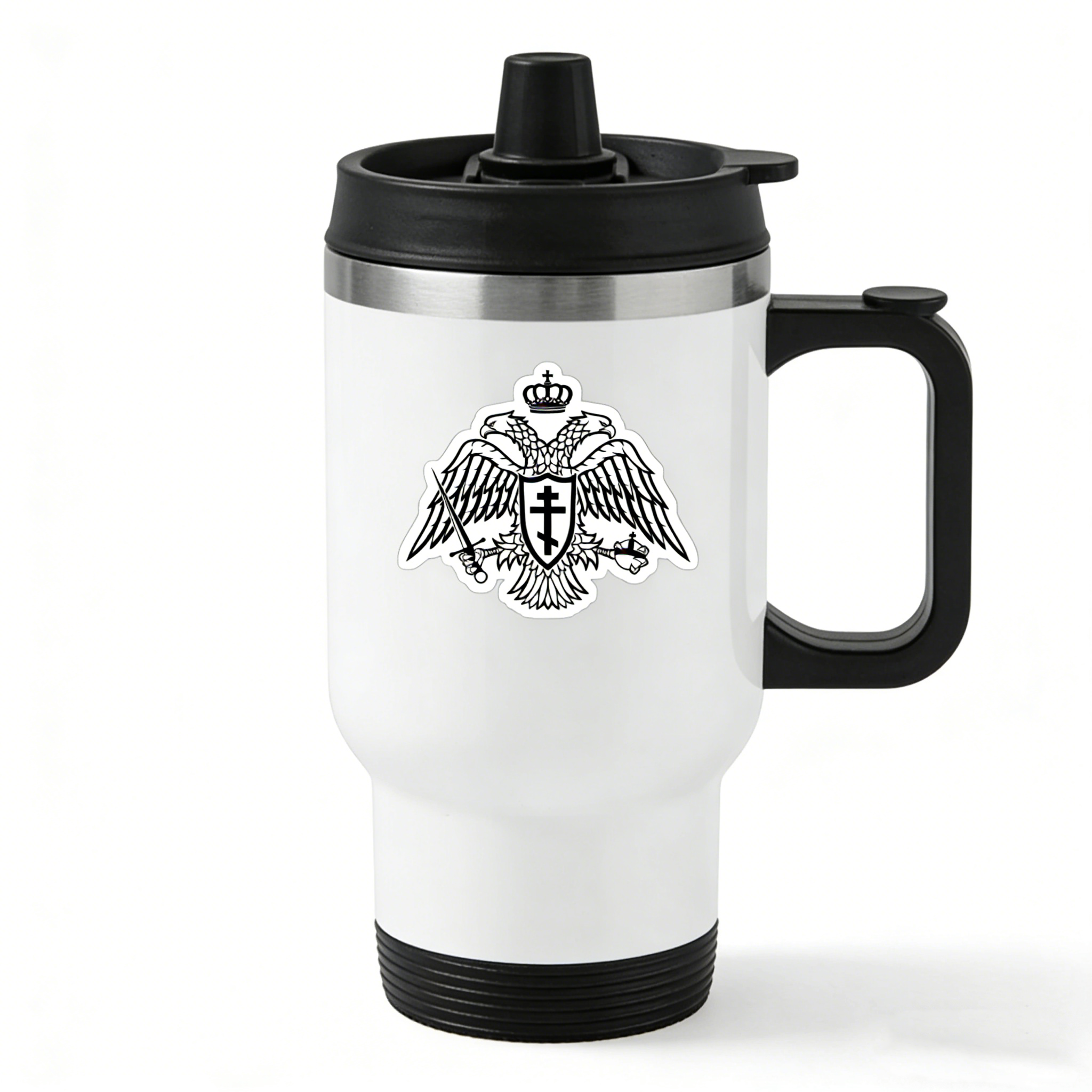 Orthodox Christian Double-headed Byzantine Eagle Journal Sticker