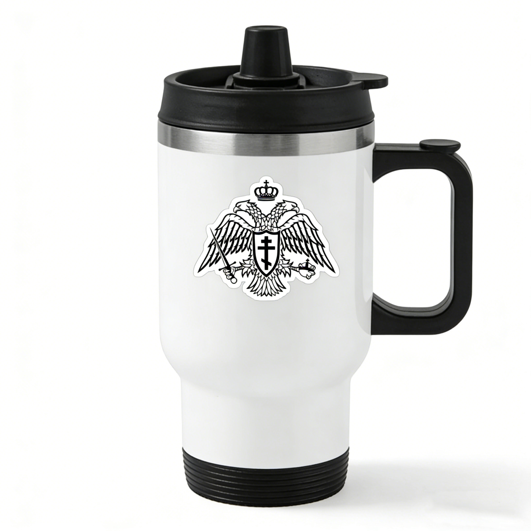 Orthodox Christian Double-headed Byzantine Eagle Journal Sticker