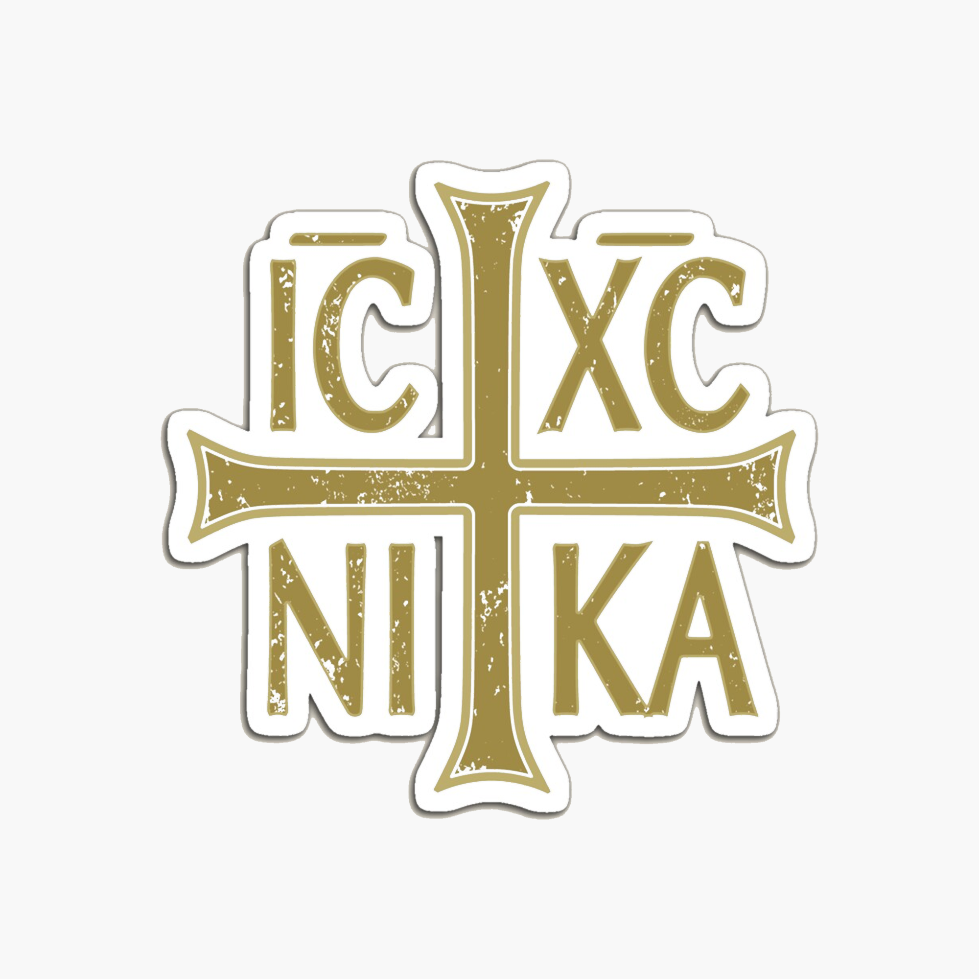 IC XC NI KA Sticker
