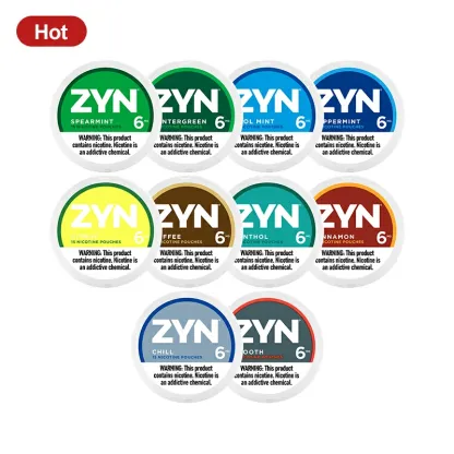 ZYN 3mg, 6mg Pouches 10 Flavors 