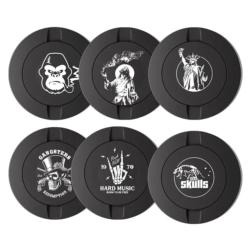 Black Metal Two-Tie Container Cans-Snuseveryday