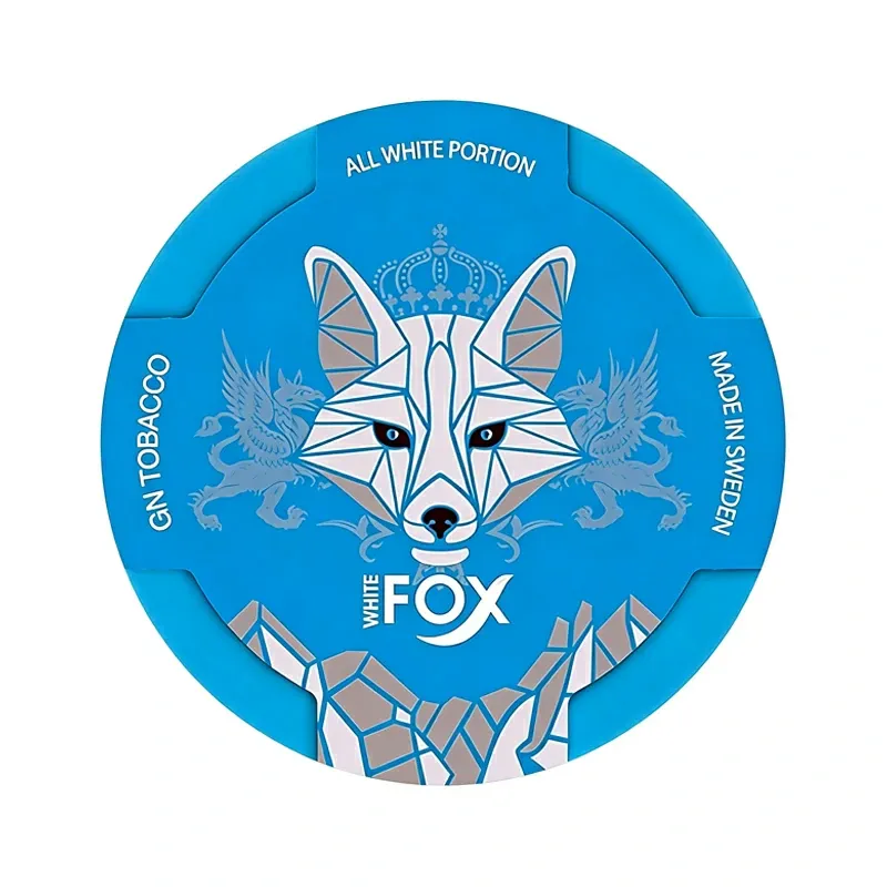 White FOX pouches 16mg with 5 Flavors