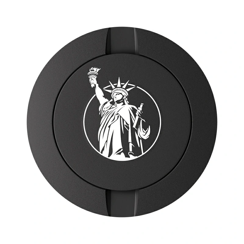 Black Metal Two-Tie Container Cans