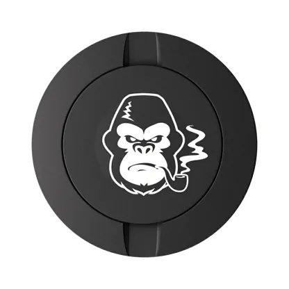 Black Metal Two-Tie Container Cans