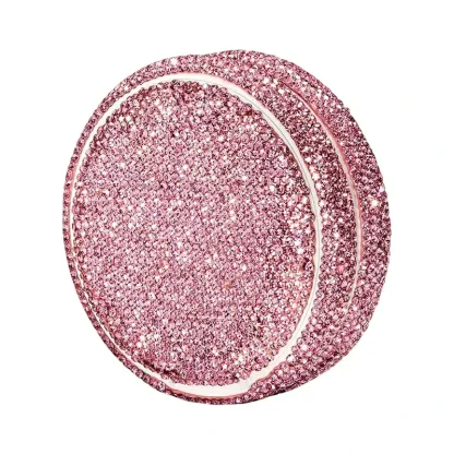 Rose Diamond Portable Case Pouch Container