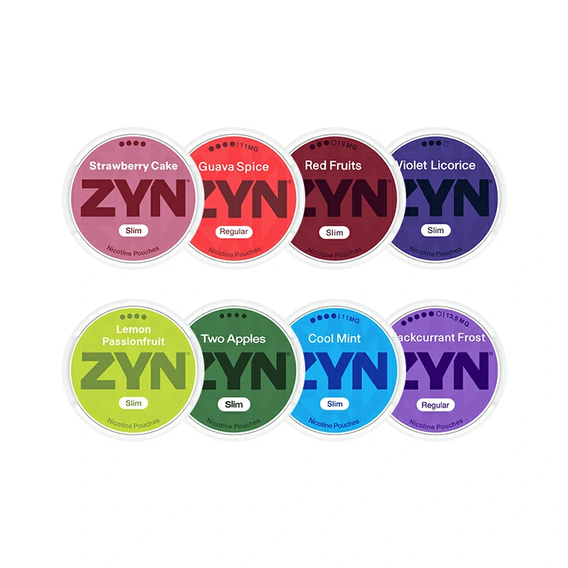 European ZYN Pouches with 10 Flavors - New 2025 Edition