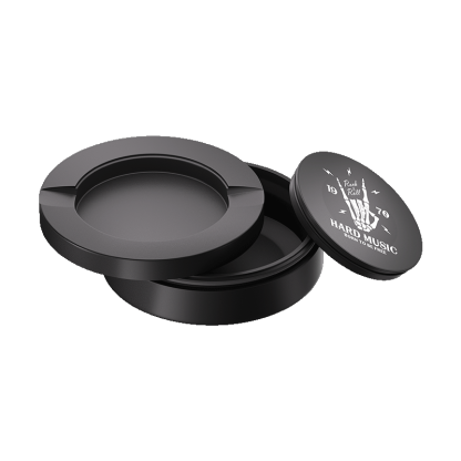 Black Metal Two-Tie Container Cans-Snuseveryday