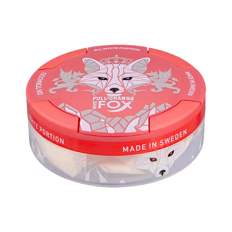 White FOX pouches 16mg with 5 Flavors