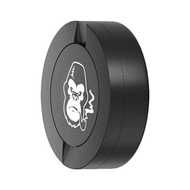 King Kong Design Black Metal Two-Tie Container Cans