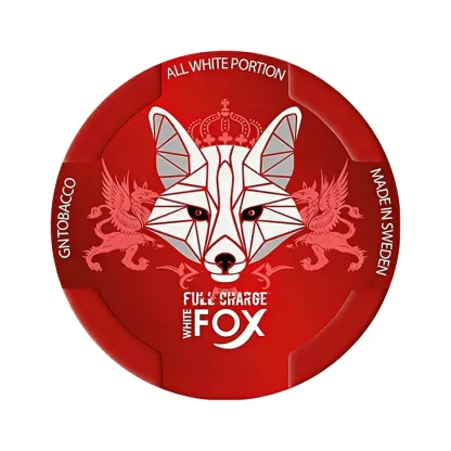White FOX pouches 16mg with 5 Flavors