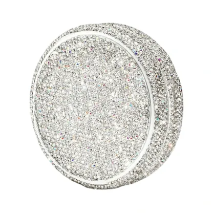 Silver Portable Case Pouch Container