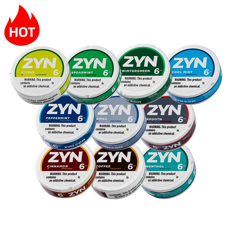10 Flavors ZYN 3mg, 6mg Pouches -Snuseveryday