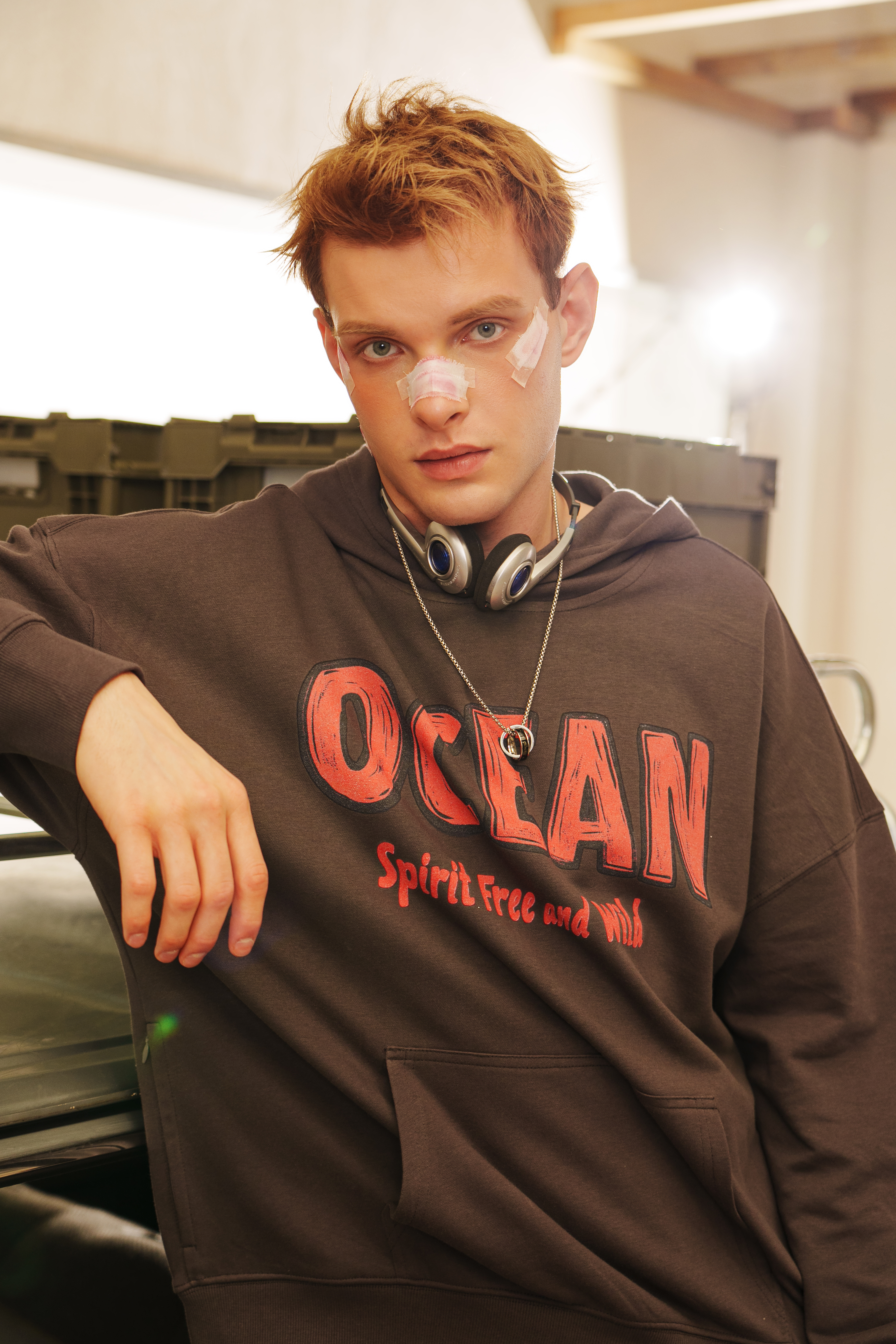Hoodie Ocean Collection Men （Scarlet Remnant）