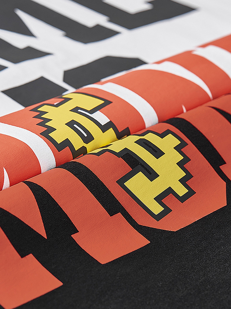 Luminous Doberman Print Street Loose Short Sleeve T-Shirt