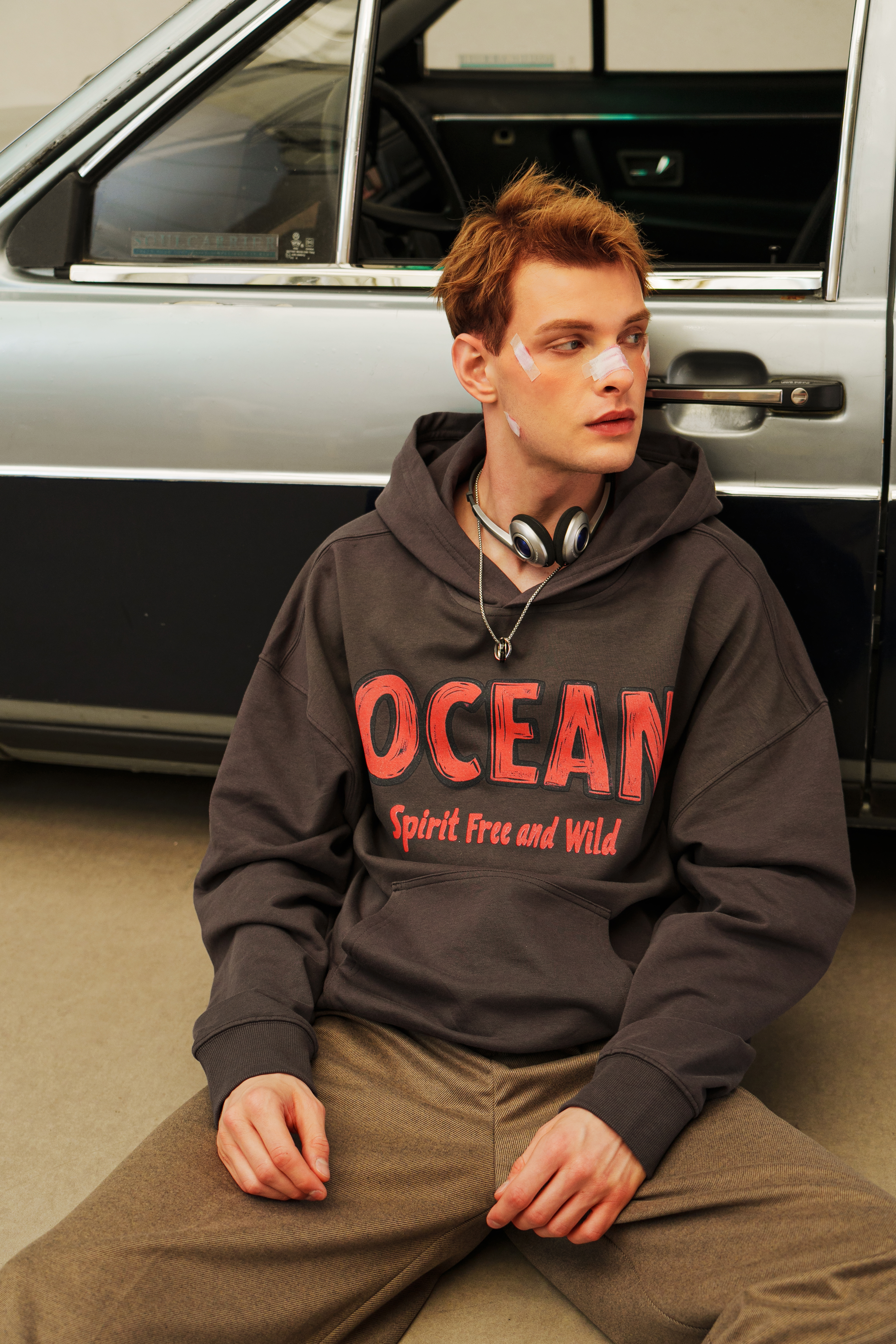 Hoodie Ocean Collection Men （Scarlet Remnant）