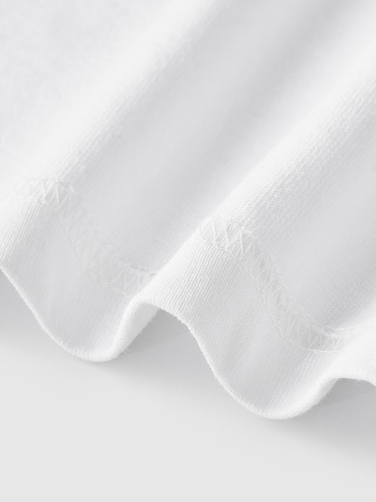 Luminous Doberman Print Street Loose Short Sleeve T-Shirt