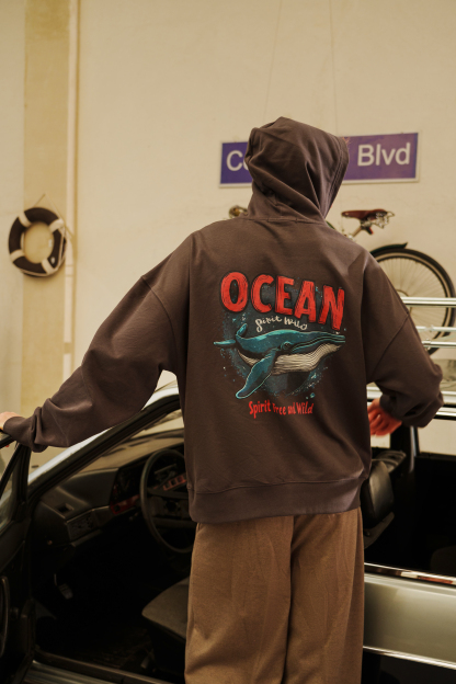 Hoodie Ocean Collection Men （Scarlet Remnant）