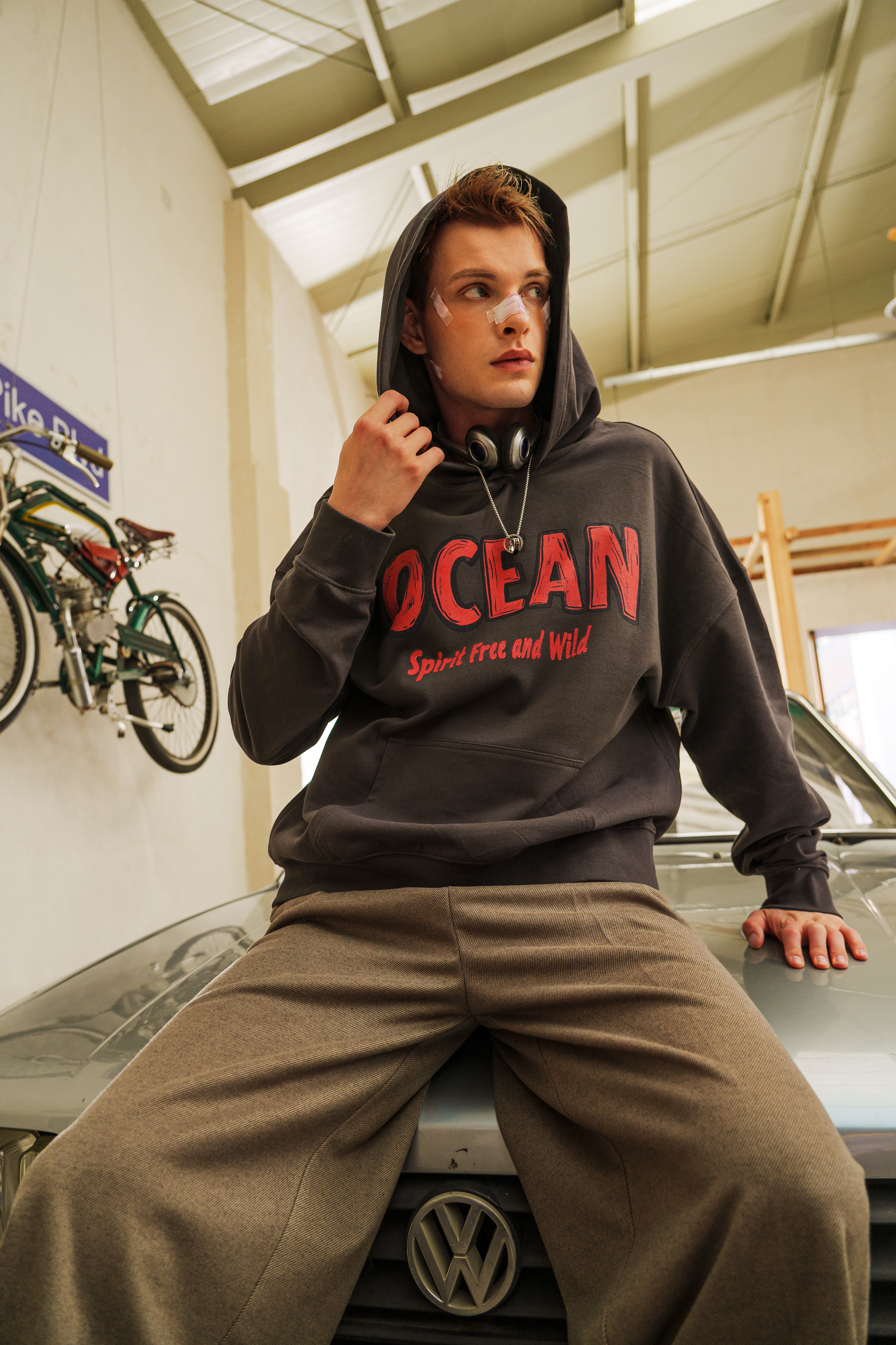 Hoodie Ocean Collection Men （Scarlet Remnant）
