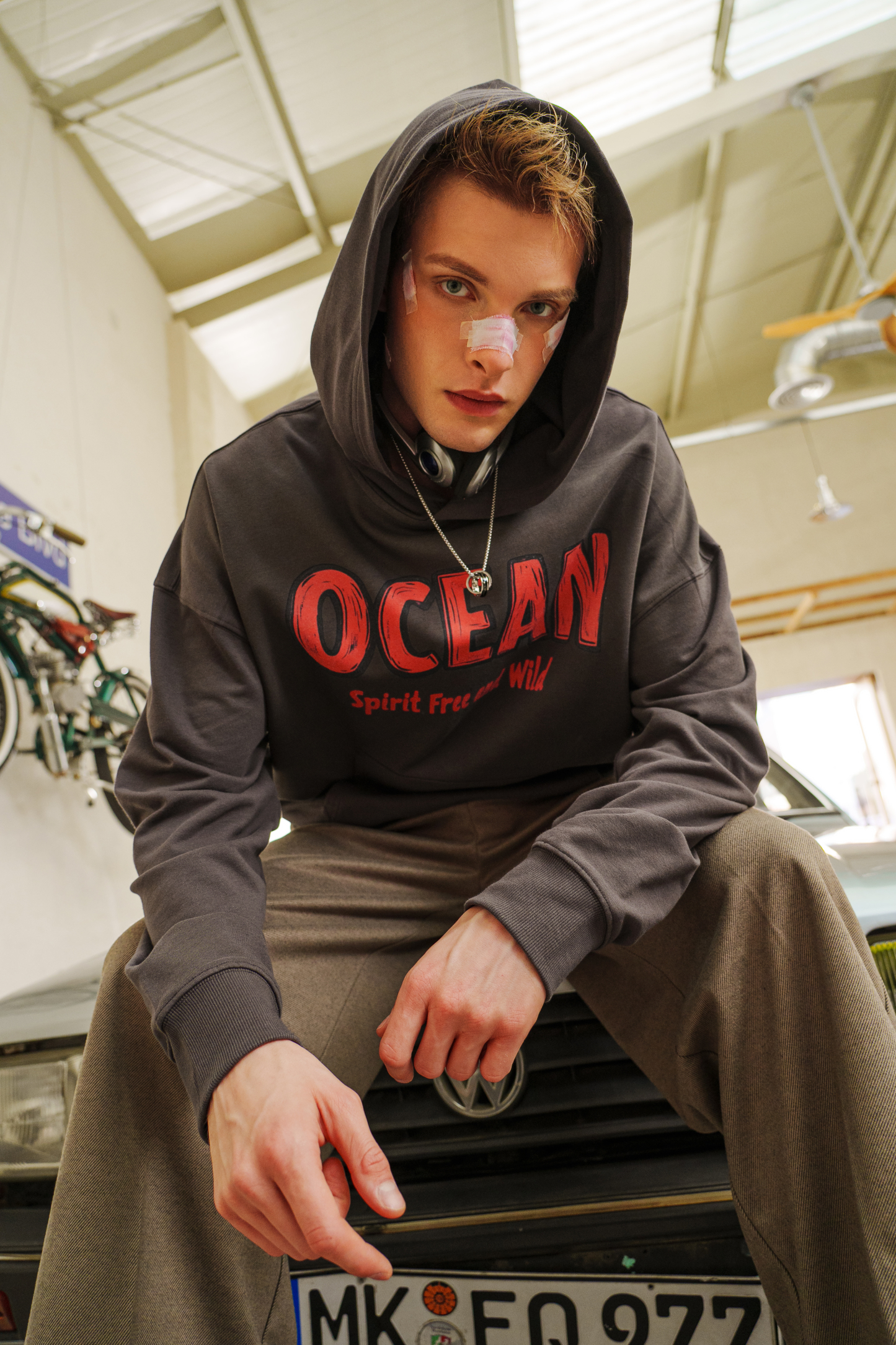 Hoodie Ocean Collection Men （Scarlet Remnant）