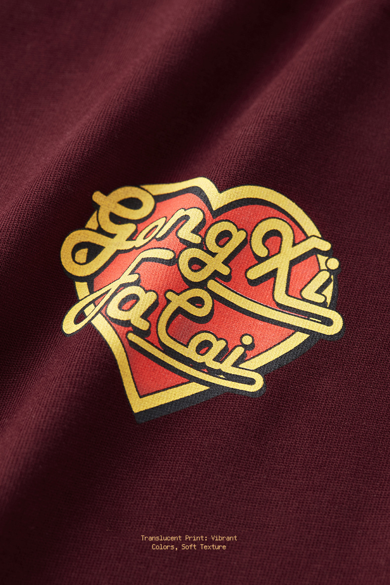 Valentine's Day Love T-shirt Street Loose Couple Short Sleeve