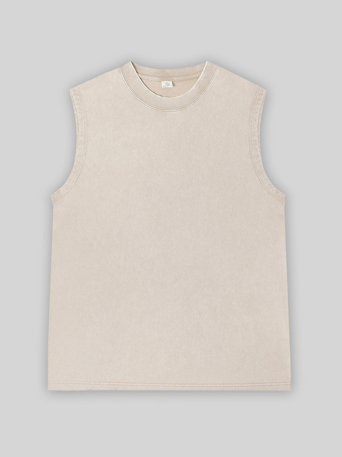 Basic Washed Cotton Tank Top