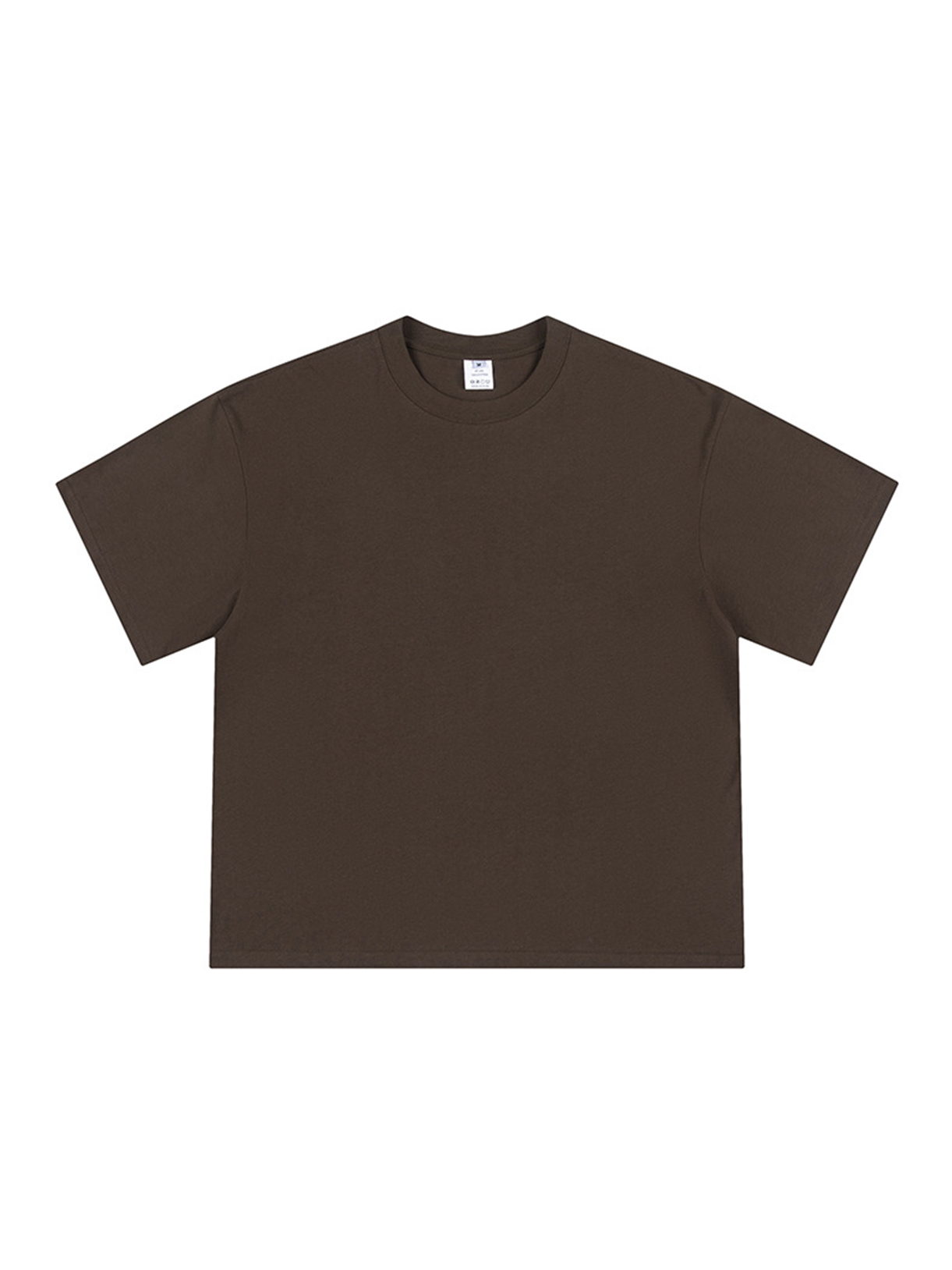 We Don't Play Printed Loose Cropped Tops Short-sleeved Cotton T-shirt