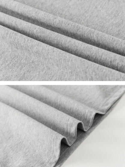 Basic Simple Straight Shoulder Short-sleeve T-shirt For Women