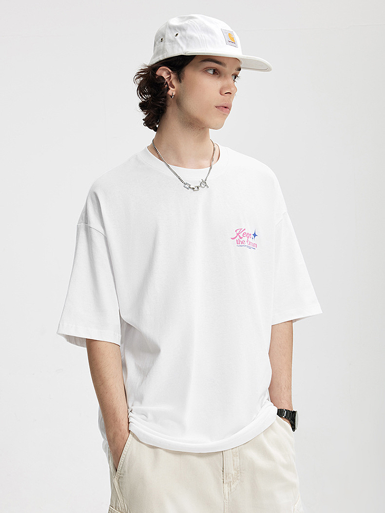 Printed Street Loose Short Sleeve T-Shirt