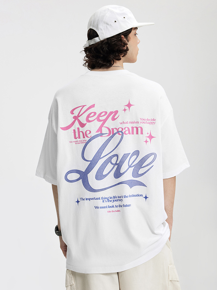 Printed Street Loose Short Sleeve T-Shirt