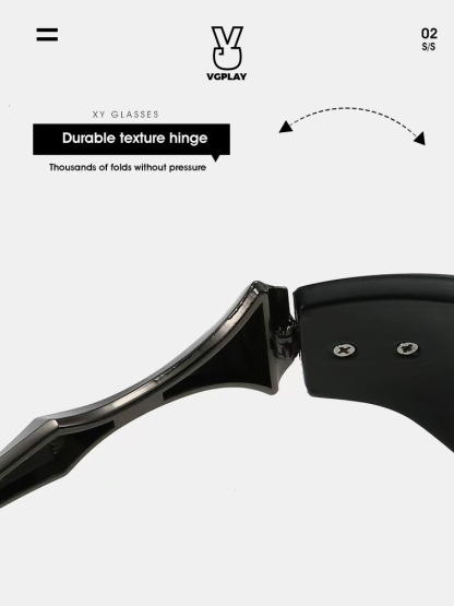 Future Technology Wasteland Punk Style Sunglasses