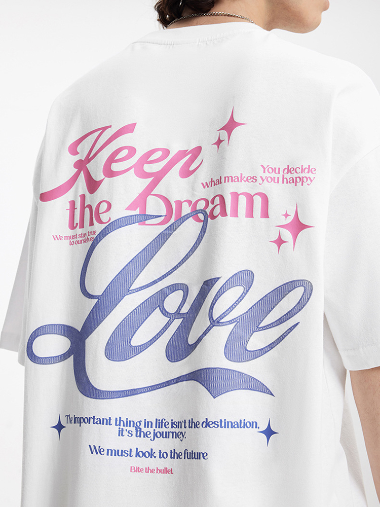 Printed Street Loose Short Sleeve T-Shirt