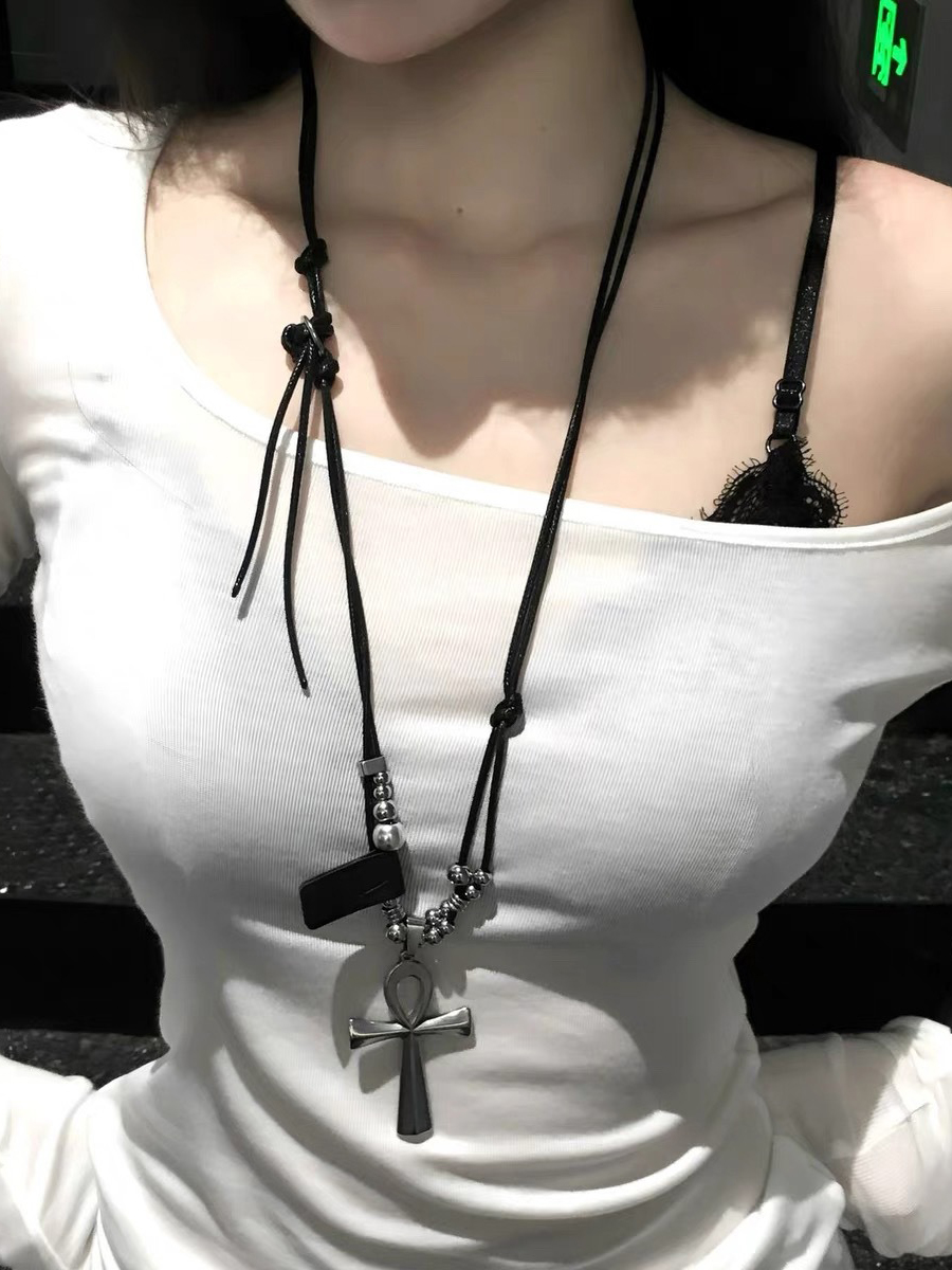 Wandering Wasteland Style Cross Necklace