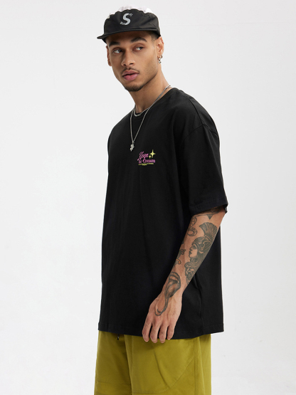 Printed Street Loose Short Sleeve T-Shirt