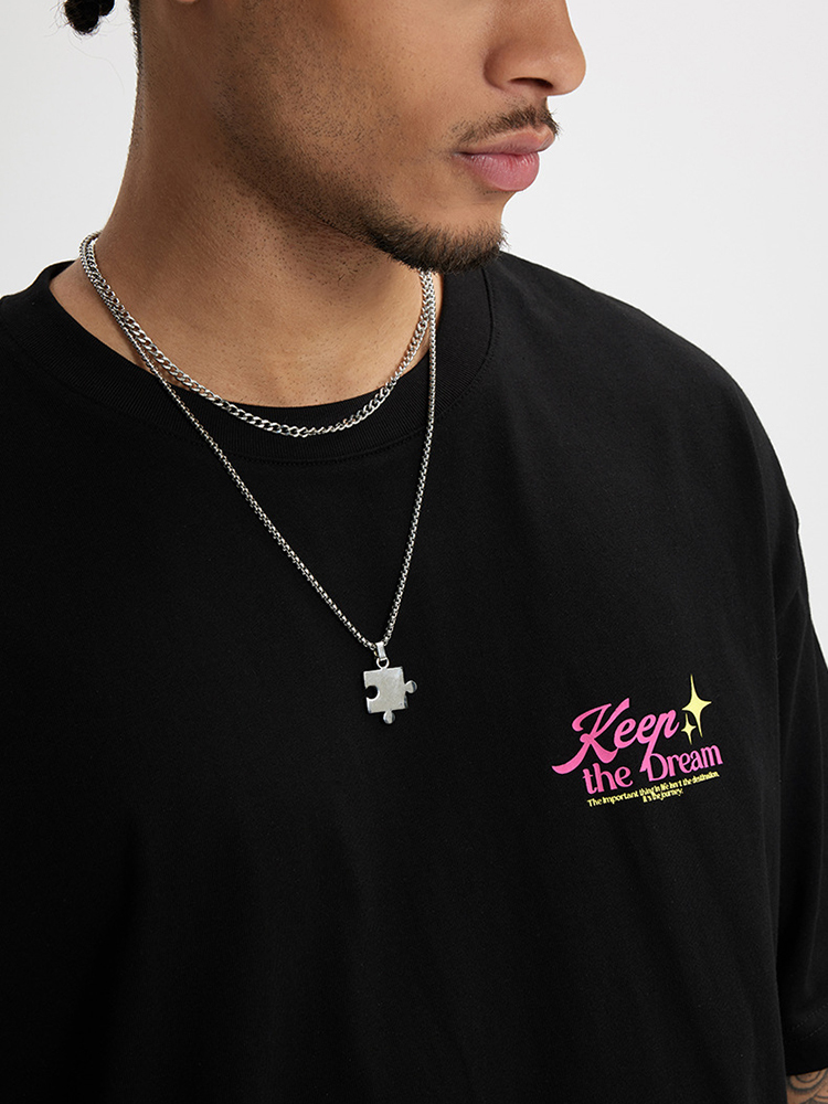 Printed Street Loose Short Sleeve T-Shirt