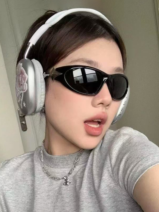 Future Technology Wasteland Punk Style Sunglasses