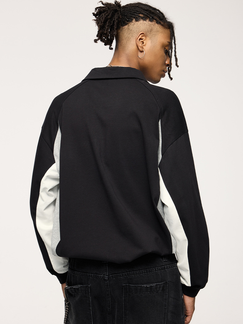 Sporty Chic 3D Print Vintage Retro Long Sleeve Cotton Top T-shirt