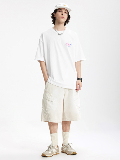 Printed Street Loose Short Sleeve T-Shirt