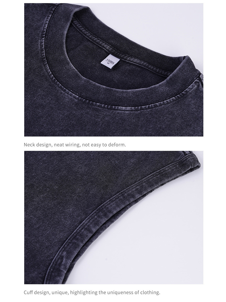 Basic Washed Cotton Tank Top