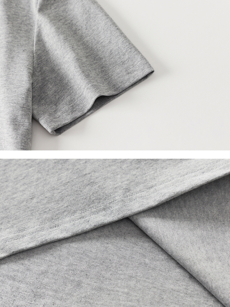 Basic Simple Straight Shoulder Short-sleeve T-shirt For Women