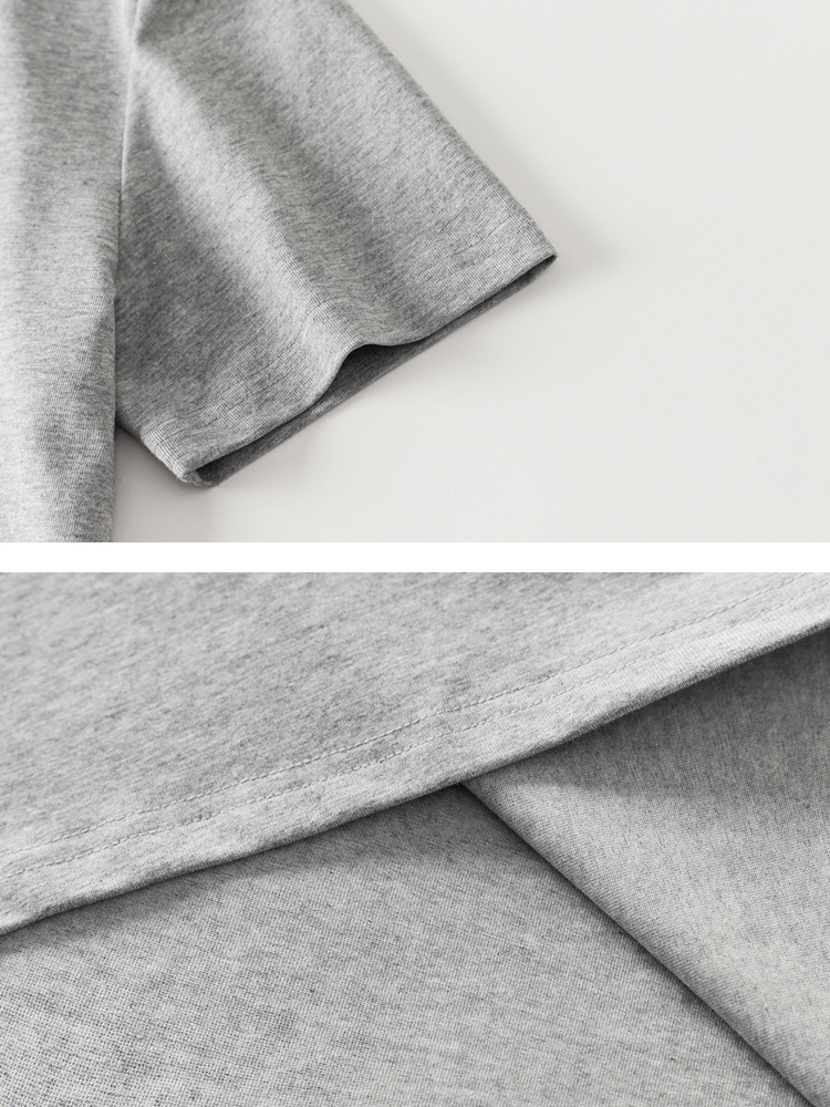 Basic Simple Straight Shoulder Short-sleeve T-shirt For Women