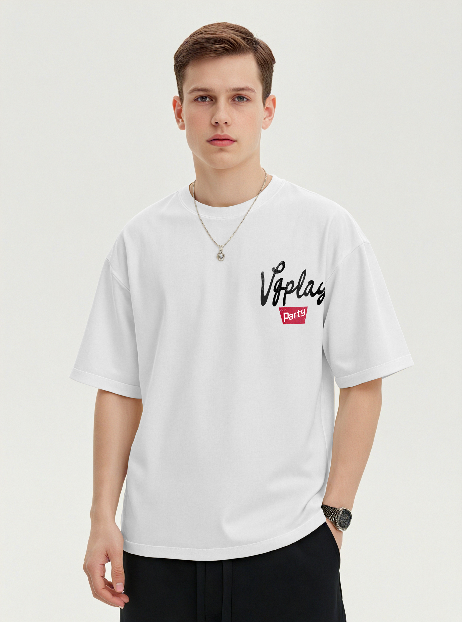 Pickup Truck Printed Short-sleeved Cotton T-shirt